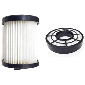 Upper and Lower HEPA Filter for Prolux 2.0 Bagless Backpack Vacuum, Genuine Pre and Post Filtration System