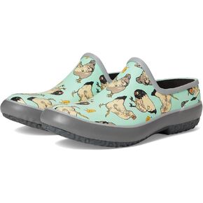 BOGS Women's Patch Clog Chickens Rain Boot