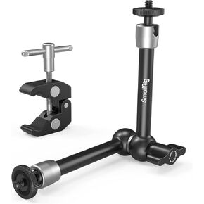 SmallRig RM120 RGB Video Light 3808 and 9.8" Magic Arm with Clamp 2732