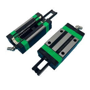 HGH15CA Carriage Slider Block, 2pcs HGH15CA Square Bearing Slider Block with 2 Sets HV15 Self-Lubricating Dust-Proof Oil Box Dustproof Accessories for 3D Printer, CNC Machine and DIY Project