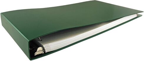 11x17 Binder Poly لوحة تتميز بحلقة زاوية 1.5 بوصة سوداء in Kuwait