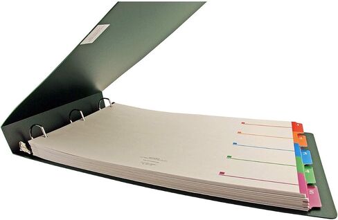 11x17 Binder Poly لوحة تتميز بحلقة زاوية 1.5 بوصة سوداء in Kuwait