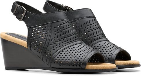 Clarks Women's Emmalae Hope Wedge Sandal in Kuwait