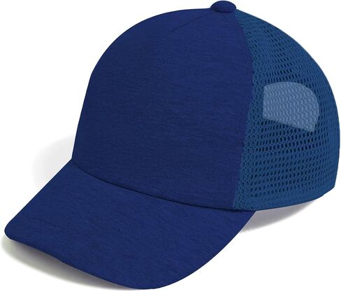 Toddler Baseball Cap Baby Cap Sun hat Breathable Mesh Solid Color hat for Kids boy Girl Age 3-5t in Saudi Arabia