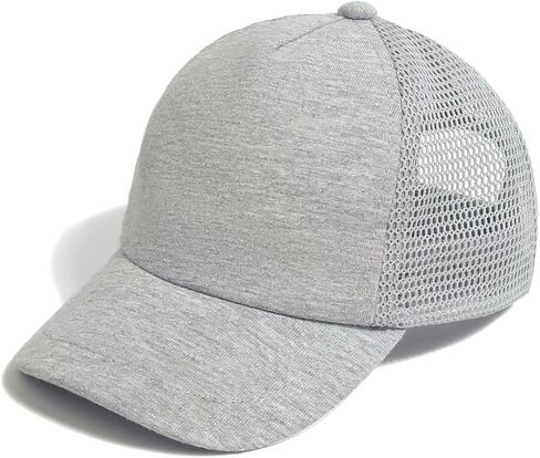 Toddler Baseball Cap Baby Cap Sun hat Breathable Mesh Solid Color hat for Kids boy Girl Age 3-5t in Saudi Arabia