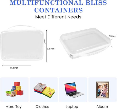 Zippered Hard Pouch, Clear Hard Shell Zipper Case, Clear Plastic Pouches Travel Bags for Kids, Storage for Building Blocks, Puzzles, Cosmetics, Small Items, Stationery Accessories, 6Pack in Saudi Arabia