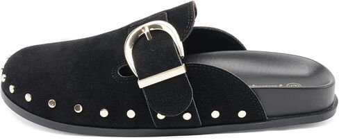 FUNKYMONKEY Women‘s Suede Rivet Mules Slip On Comfort Potato Shoes Suitable for Indoor and Outdoor in Saudi Arabia
