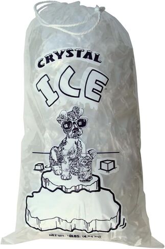 أكياس ثلج برباط من الدرجة التجارية شديدة التحمل (FBA10 lb Pack 500) in Saudi Arabia