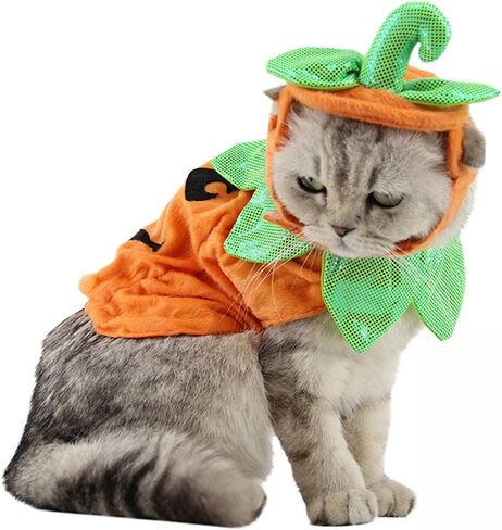 Pet Christmas Santa Claus Suit Costume with Hat for Cats Puppies in Saudi Arabia