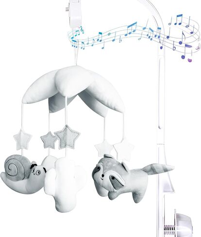 Baby Crib Mobile,Musical Mobile Crib Toys Hanging with Nursery Decor for Babies(Lion) in Saudi Arabia