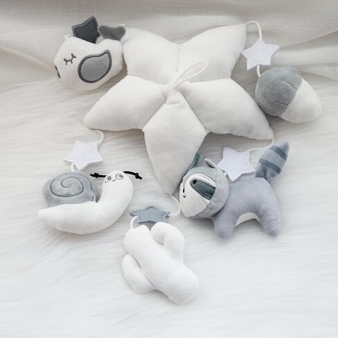 Baby Crib Mobile,Musical Mobile Crib Toys Hanging with Nursery Decor for Babies(Lion) in Saudi Arabia