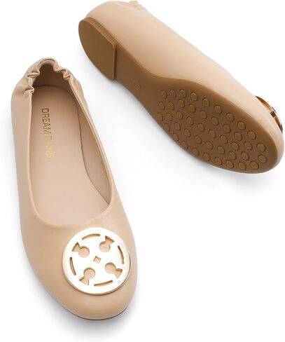 DREAM PAIRS Women's Ballet Flats Shoes Round Toe Slip On Comfortable Dressy Shoes in Saudi Arabia