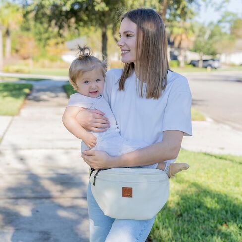LK Mommy Bag For Hospital, Belt Bag & Shoulder Strap, Labor Delivery Baby Diaper Bag & Waist Bag, Large Capacity Travel Bag (BLACK) in Saudi Arabia