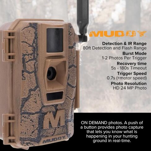 Mitigator Cellular 24MP Imaging Trail Camera with 80 Feet Detection and Flash Range (2-Pack) Bundle with 32GB Ultra SDHC UHS-I Memory Card (2-Pack) and High Speed Card Reader (5 Items) in Saudi Arabia