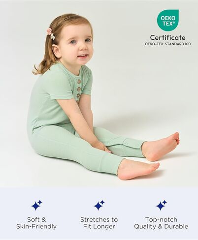 Baby Romper Boys and Girls Bamboo Viscose Short Sleeve Jumpsuit One Piece Footless Summer Outfit in Saudi Arabia