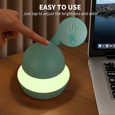 Nursery Night Light for Kids,Recharge Night Light for Kids,1 Pack,4000K,Green in Saudi Arabia