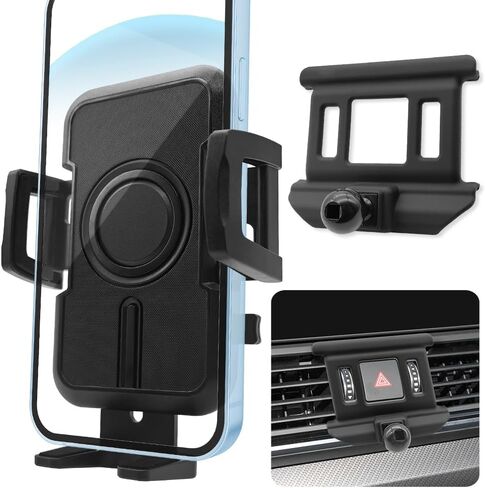 WAAPAK Car Phone Holder Mount 2010-2017 Audi Q5 SQ5 Auto Accessories Interior Decoration Smartphone Thick Case Cradles Navigation Bracket iPhone in Kuwait