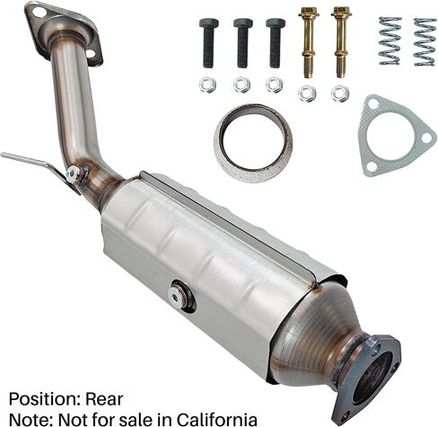 محول حفاز متوافق مع Honda Civic 2006-2011 1.8L أمامي، استبدال #16641 (متوافق مع EPA) in Saudi Arabia