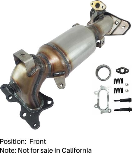 محول حفاز متوافق مع Honda Civic 2006-2011 1.8L أمامي، استبدال #16641 (متوافق مع EPA) in Saudi Arabia