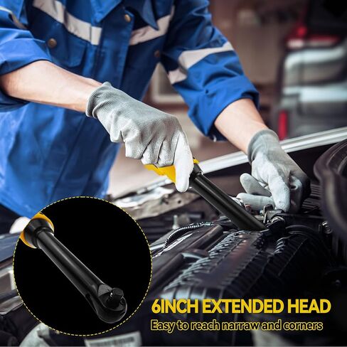 3/8 "مفتاح ريشات مسجل مسلسل مع بندقية LED LED Impact ، وجع 600 دورة في الدقيقة ، مع 8 مآخذ ، محول 1/4" و 3 "شريط تمديد (أداة فقط) (ملائمة لبطارية De-Walt 20V) in Kuwait