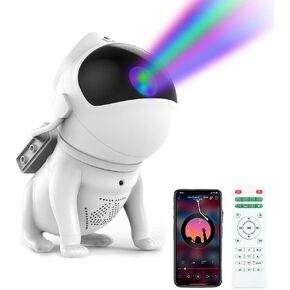 جهاز عرض النجوم ، Galaxy Projector لغرفة النوم ، أكبر منطقة تغطية أضواء Galaxy Light