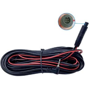Dash Camera Extension Cable - 33Feet Long Dash Cam Cable Cord, Compatible with WOLFBOX G840S, G930, G840H, G850, G850PRO, G900, G900PRO, Durable Copper Wire for Reliable Vehicle Safety