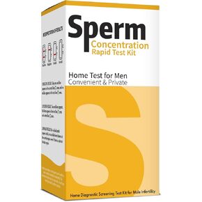 Male Fertility Home Test Kit for Men-Trak Plus Male Fertility Testing System- Easy to Read Results, Over 98% Accurate - Shows Normal or Low Sperm Count