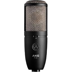 AKG Pro Audio P420 Dual Capsule Condenser Microphone, Black (3101H00430)