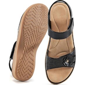 Fudynmalc Womens Sandals Summer Summer: انزلاق مريح على مسطحات المشي 2025 أحذية العظام لمشي لمسافات طويلة شاطئ الزفاف