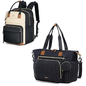 Baby Diaper Bag for Mom and Dad, Baby Diaper Bag Tote, Diaper Bag Backpack with Changing Pad, Travel Baby Bag