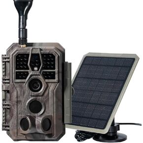 GardePro X50S Cellular Trail Camera with SP350 Solar Panel Bundle