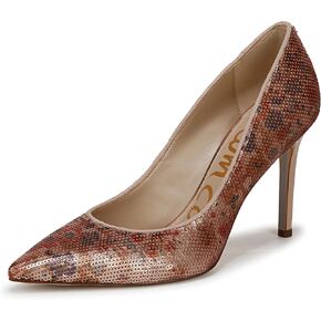Sam Edelman Women's Hazel Pump, Rose Sequin Multi, 9