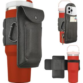 Magnetic Water Bottle Sleeve Pouch, Strong Magnetic Gym Water Bottle Holder, Heavy Duty Magnetic Gym Bag, Fitness Water Bottle Accessories for Women, Men, Phone, Cash, Cards, Keys