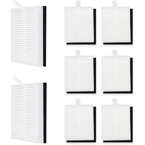8 Pack L60 Filters compatible with Eufy Clean L50 / L50 SES / L60 / L60Hybrid Robot Vacuum Cleaner, Washable Replacement filter for Eufy L50 L60 Series