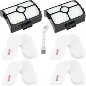 Filter Replacement for Shark HZ3002 HZ3000 Stratos Ultralight Corded Stick Vacuum, Replacement filters for shark stick stratos XFFKHZ3000 XHFHZ3000