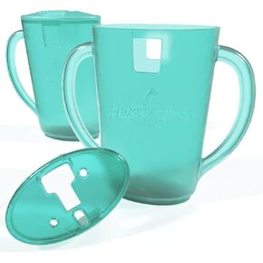 No Squeeze Pouch Holder 2 Pack - Mess-Free Self-Feeding for Toddlers & Babies, Easy Grip Handles, Squeeze-Proof, Anti-Spill, Lightweight, Fits All Pouches & Juice Boxes