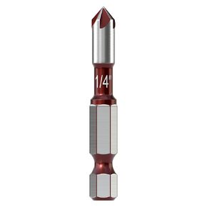 Countersink Drill Bit-82 Degree, 5 Flutes High Speed Steel Countersink Bits, with 1/4 Inch Quick-Change Hex Shank, 1/2 Inch Sizes, for Metal, Wood, Plywood, Plastic
