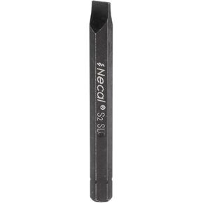 HARFINGTON SL8 Slotted Screwdriver Bit 5/16" Hex Shank 32mm/1.26" Length Magnetic Flat Head Hex Bits S2 Steel Screw Driver Bit for Impact Electric Screw Driver Power Tools, Black