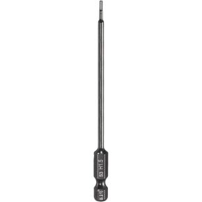 HARFINGTON Hex Head Wrench Drill Bit 6mm(H6) Metric 1/4" Hex Shank 4"(100mm) Length S3 Steel Magnetic Impact Drivers Screwdriver Bit Industrial Grade Hexagon Electric Drill Bits