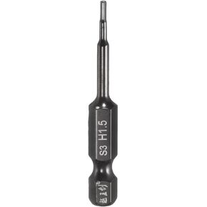 Harfington Hex Hex Hex Wick Bet Bit 6mm (H6) Metric 1/4 "Hex Shank 4" (100mm) S3 Steel Magnetic Impress