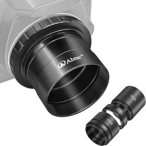 Alstar Can on T2 T-Ring Adapter and M42 to 2" T-Adapter - Bundle with - T2 8.10.20.40 Extension Tube Kit
