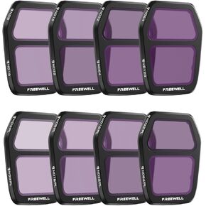 Freewell Air 3S Split Filter 8-Pack ND16, ND32, ND64, ND128, ND8/PL, ND16/PL, ND32/PL, ND64/PL
