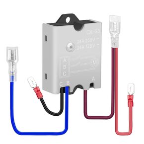 125/250V 24A GANT SOME MODULE مع مسبق الأسلاك ، مفتاح البدء الناعم ، ترحيل البدء الناعم ، ملحق أداة الطاقة لمناشير الجدول ، المناشير الدائرية ، مطاحن الزاوية ، آلات القطع