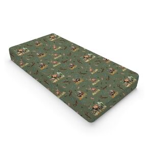 Vintage Deer Hunting Baby Changing Pad Covers for Boy Girl 32''x16'' Turkey Hunting Unisex Fitted Changing Table Sheets Wild Animals Hunter Comfort Soft Breathable Nursery Diaper Change Table Mats