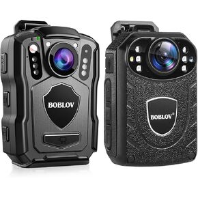 BOBLOV Bundle Deal, M5 2K Police Body Camera, KJ21 Wearable Body Camera, 1296P Support Memory Expand…