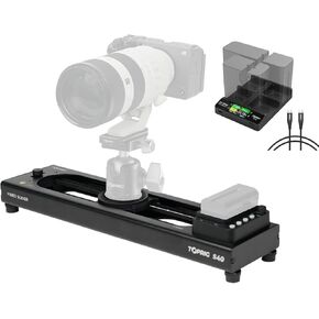 16inch/40cm Motorized Camera Slider and NP-F Battery Charger (S40+BC01)