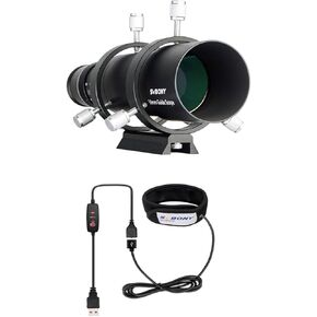 SVBONY SV106 Guide Scope with Helical Focuser Bundle with SV172 Lens Warmer 240mm 3 Gear Regulator Temperature (2 Items)