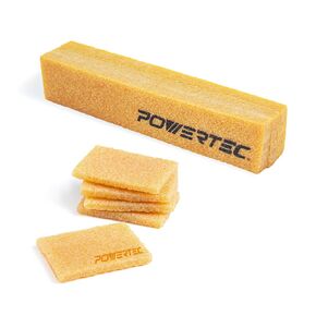 POWERTEC Abrasive Cleaning Stick Set 4", 8-1/2", 12" for Sanding Belts & Discs | Natural Rubber Eraser - Woodworking Shop Tools for Sanding Perfection