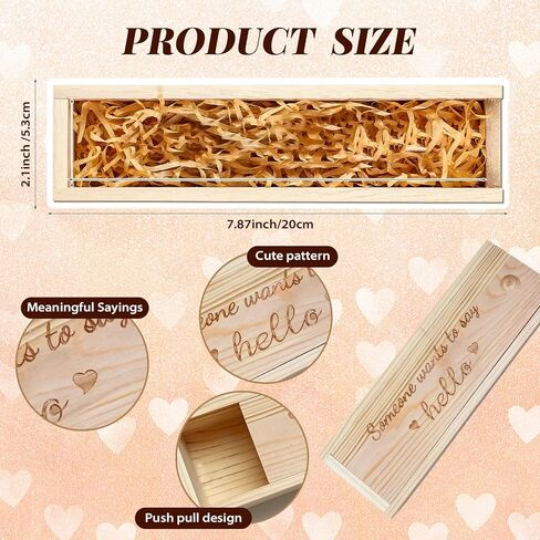 Surprise Pregnancy Announcements for Dad Pregnancy Test Keepsake Box Wooden Baby Announcement Coming Soon Baby Bodysuit Pregnancy Reveal Baby Gift Sets for for Husband Grandparents in Kuwait