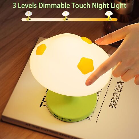 Squishy Night Light for Kids Lamp,10 Colors Cute Panda Lamp,Dimmable Baby Night Lights for Nursery,Silicone Rechargeable Nightlight for Kids Room,Girls Bedroom Decor Cat Decor,Kawaii Gifts for Girl in Saudi Arabia